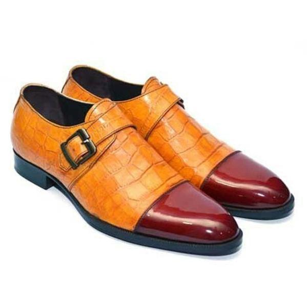 Handmade Men's Two Tone Shoes